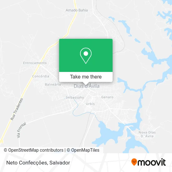 Neto Confecções map
