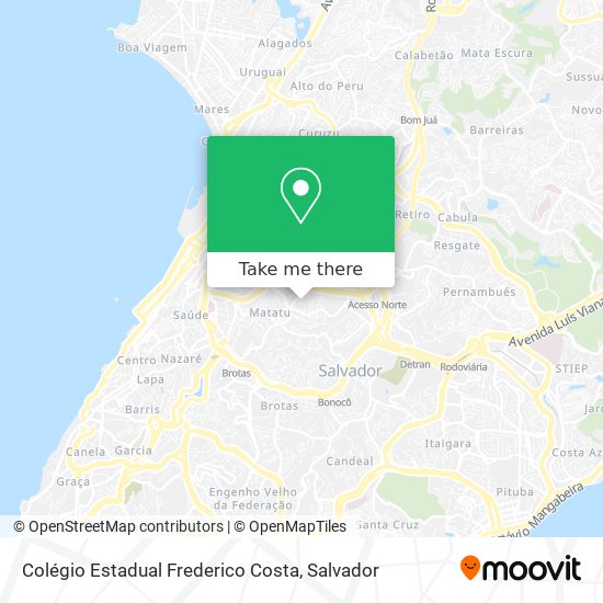 Colégio Estadual Frederico Costa map