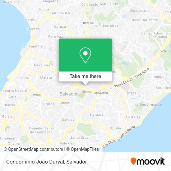 Condomínio João Durval map