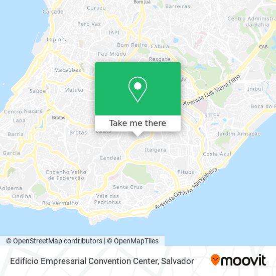 Edifício Empresarial Convention Center map