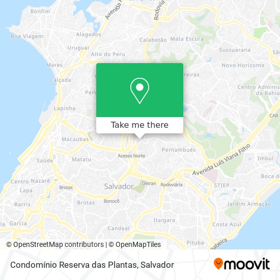 Condomínio Reserva das Plantas map