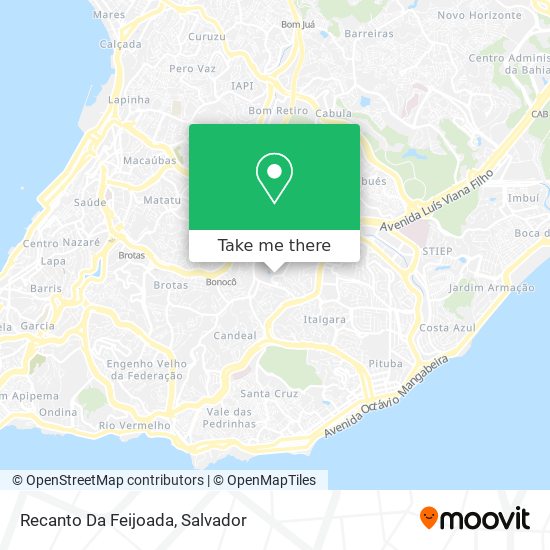 Recanto Da Feijoada map