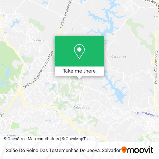 Salão Do Reino Das Testemunhas De Jeová map