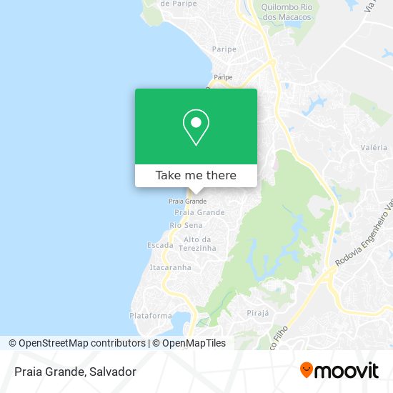 Praia Grande map