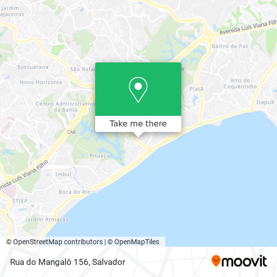 Rua do Mangalô 156 map