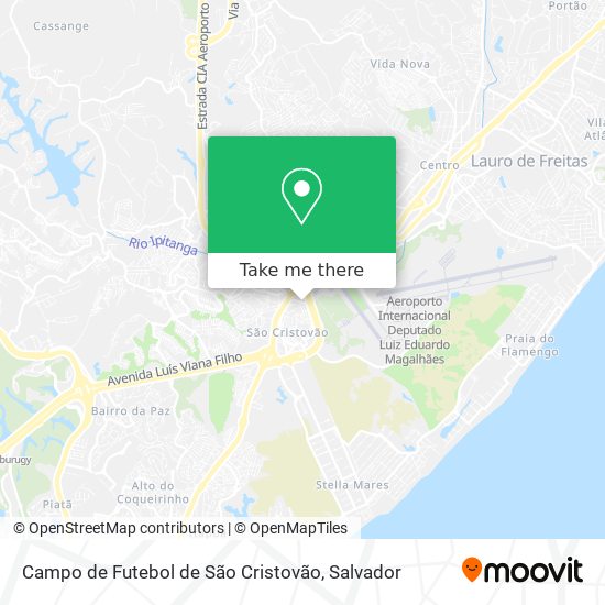 Campo de Futebol de São Cristovão map