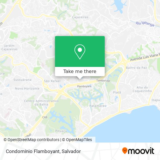 Condomínio Flamboyant map