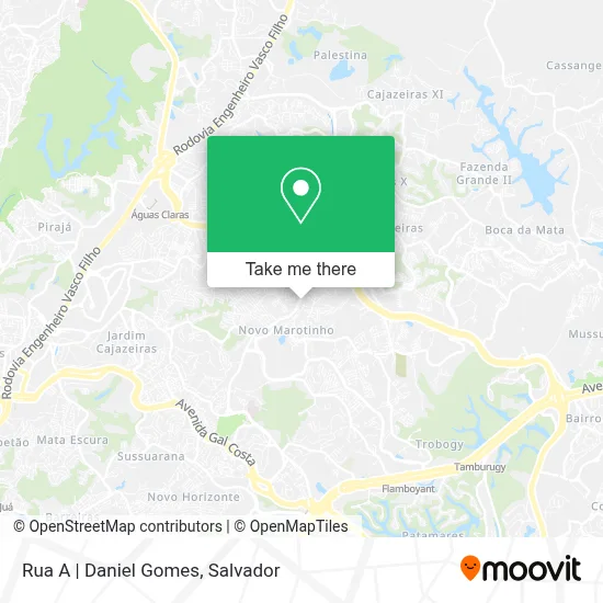 Rua A | Daniel Gomes map