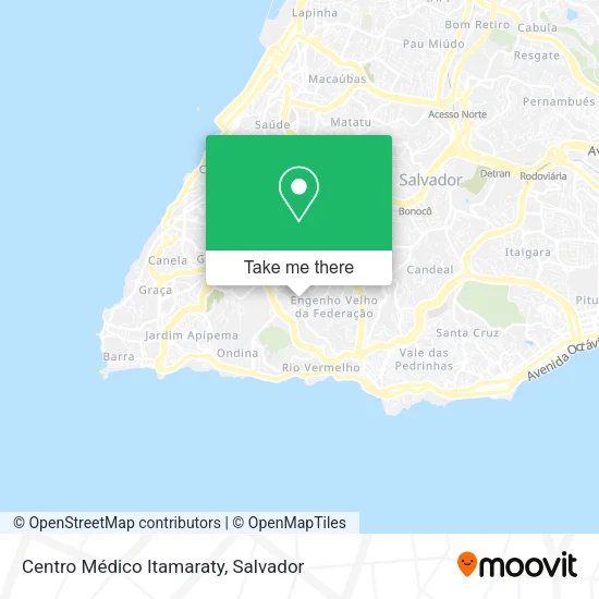 Centro Médico Itamaraty map