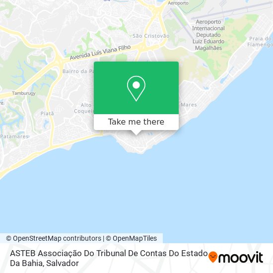 Mapa ASTEB Associação Do Tribunal De Contas Do Estado Da Bahia