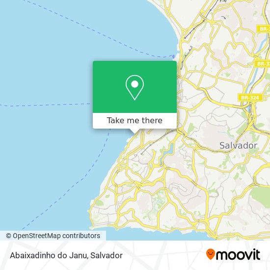 Abaixadinho do Janu map