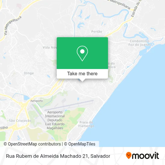 Rua Rubem de Almeida Machado 21 map
