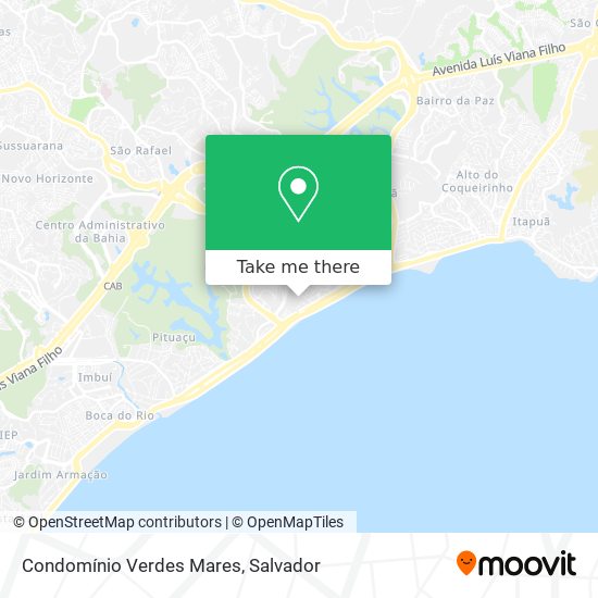 Condomínio Verdes Mares map