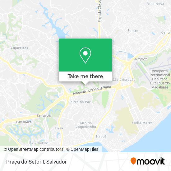 Praça do Setor I map