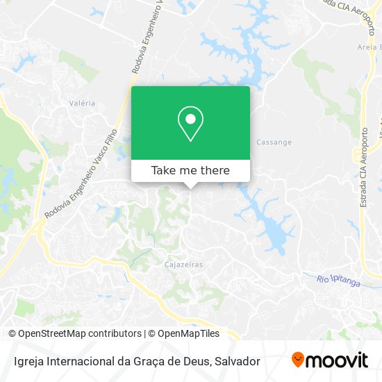 Igreja Internacional da Graça de Deus map