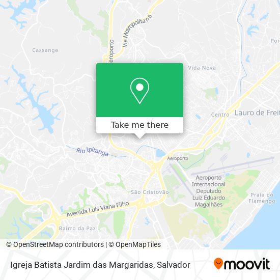 Igreja Batista Jardim das Margaridas map