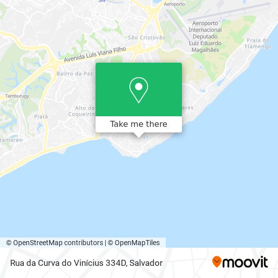 Rua da Curva do Vinícius 334D map