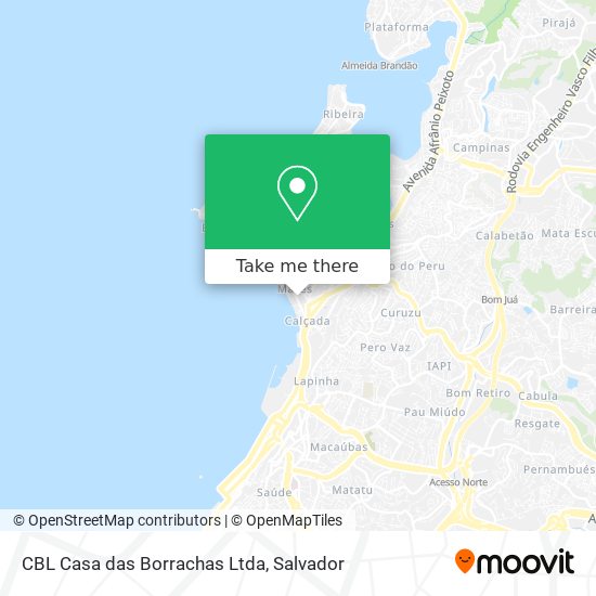 CBL Casa das Borrachas Ltda map