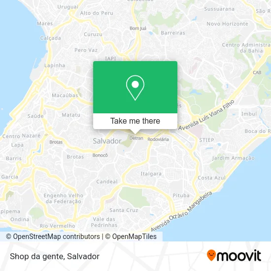 Shop da gente map