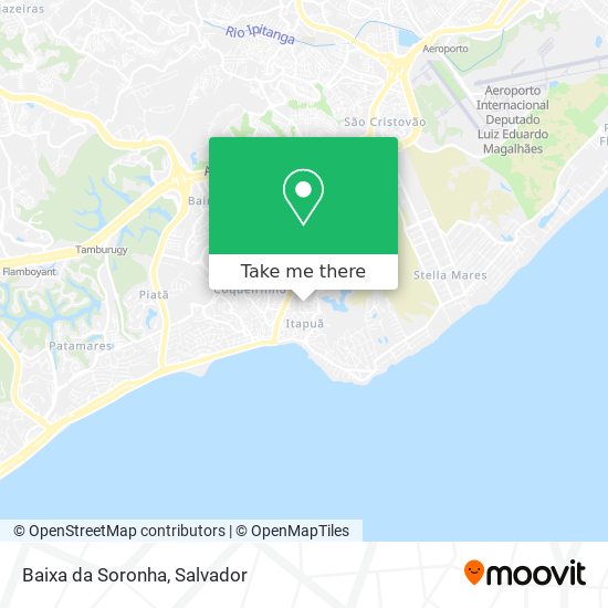 Mapa Baixa da Soronha