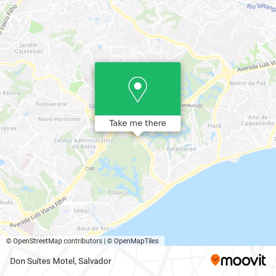 Don Suítes Motel map