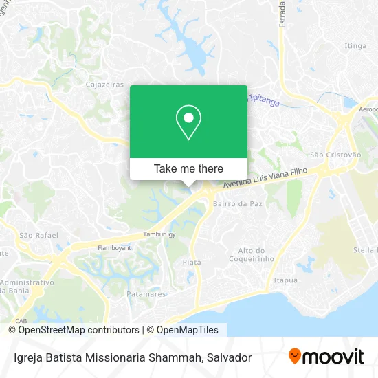 Igreja Batista Missionaria Shammah map