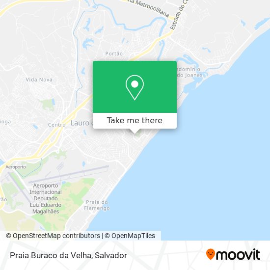 Praia Buraco da Velha map