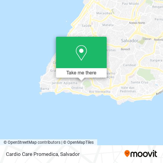 Cardio Care Promedica map