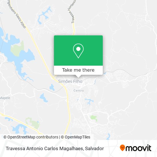 Travessa Antonio Carlos Magalhaes map
