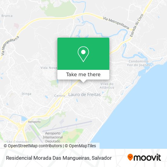 Mapa Residencial  Morada Das Mangueiras