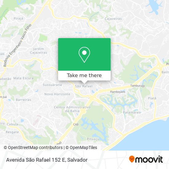 Avenida São Rafael 152 E map
