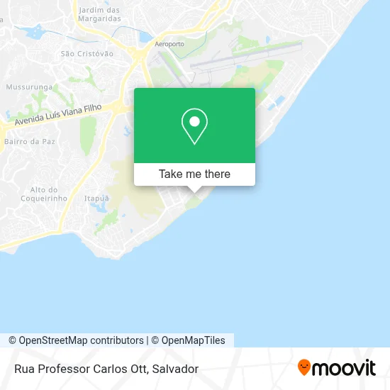 Rua Professor Carlos Ott map