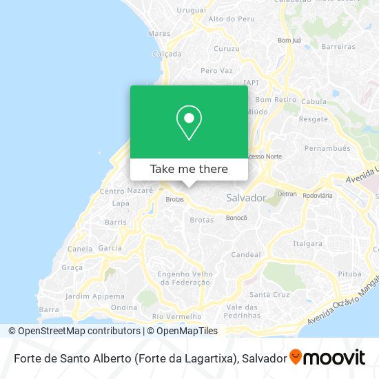 Forte de Santo Alberto (Forte da Lagartixa) map