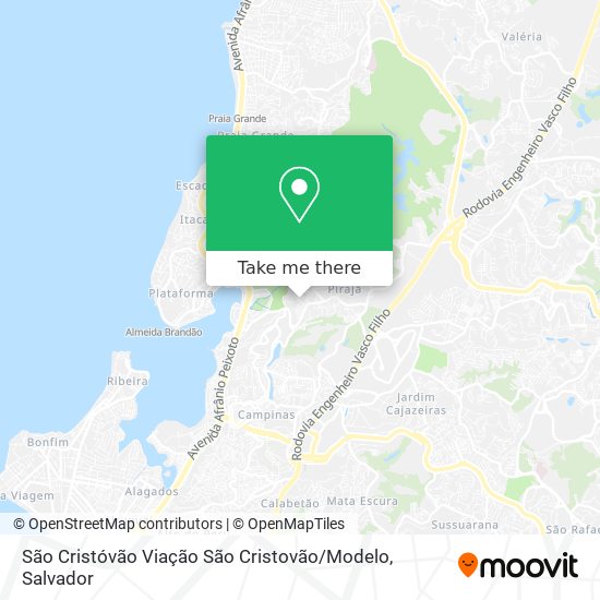 Mapa São Cristóvão
Viação São Cristovão / Modelo