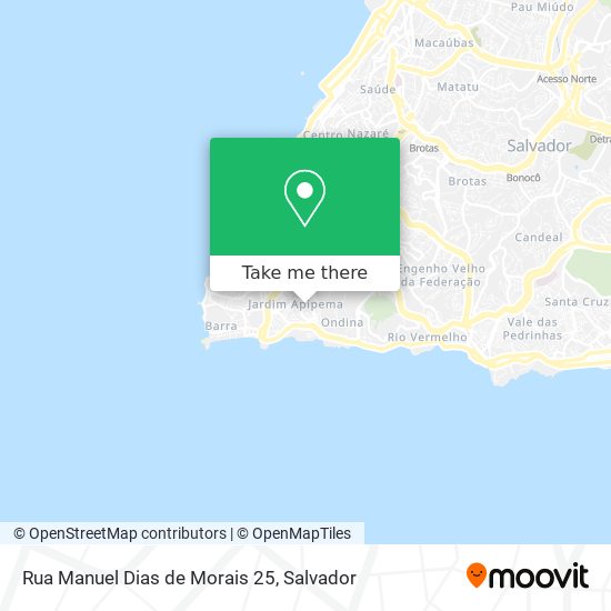 Rua Manuel Dias de Morais 25 map