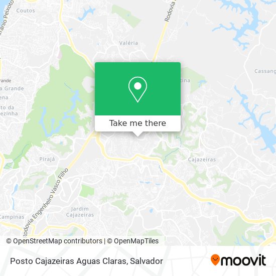Posto Cajazeiras Aguas Claras map