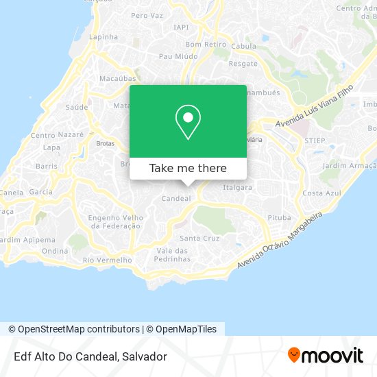 Mapa Edf Alto Do Candeal