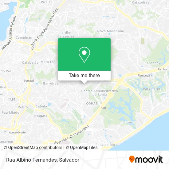 Rua Albino Fernandes map