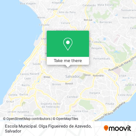 Escola Municipal. Olga Figueiredo de Azevedo map