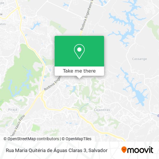 Rua Maria Quitéria de Águas Claras 3 map