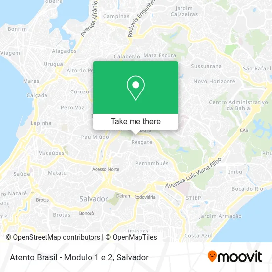Atento Brasil - Modulo 1 e 2 map