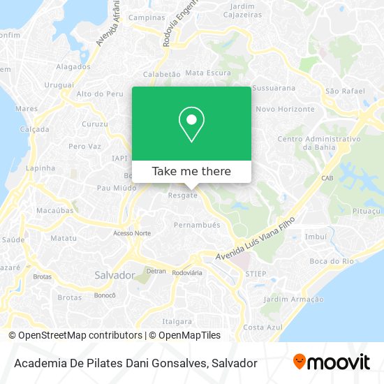 Academia De Pilates Dani Gonsalves map