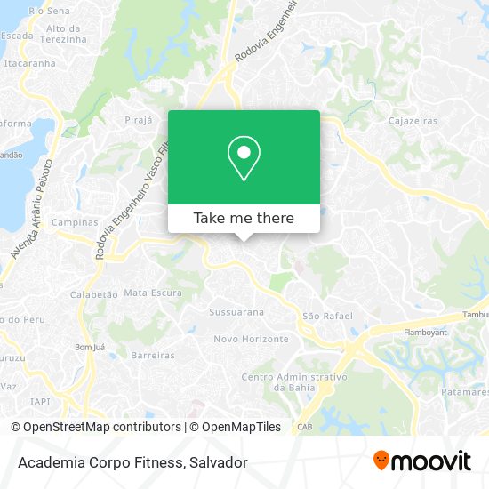 Academia Corpo Fitness map