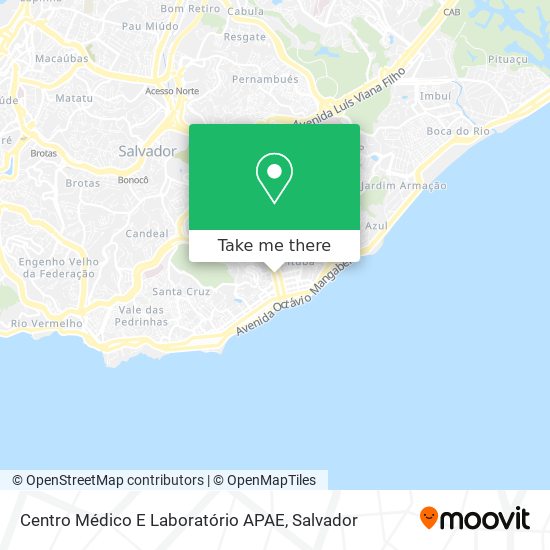 Centro Médico E Laboratório APAE map