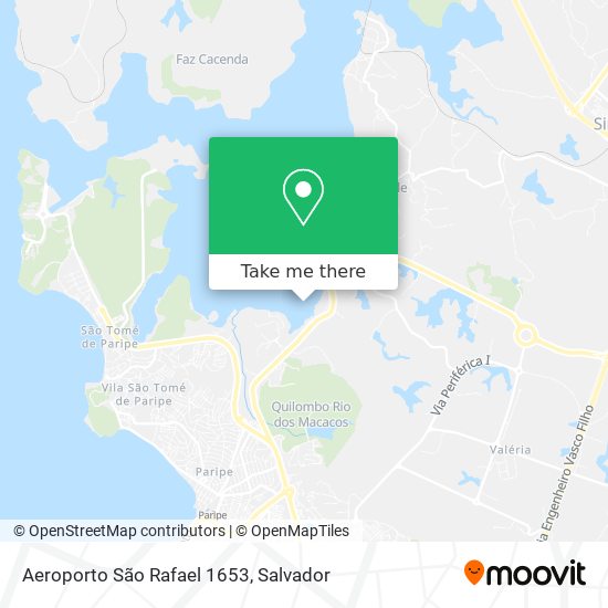Aeroporto São Rafael 1653 map