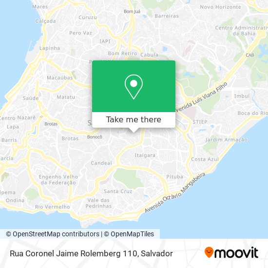 Rua Coronel Jaime Rolemberg 110 map