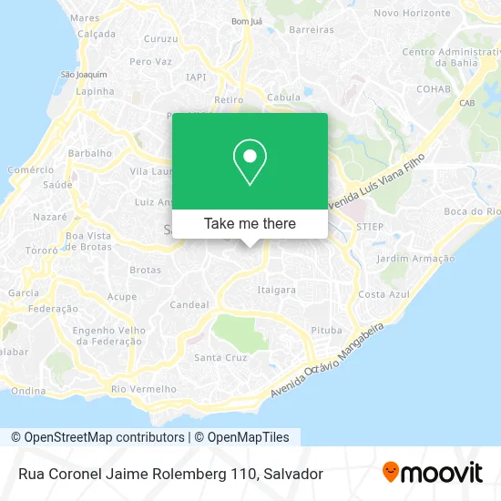 Rua Coronel Jaime Rolemberg 110 map