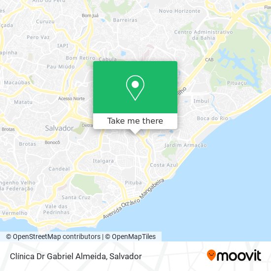 Clínica Dr Gabriel Almeida map