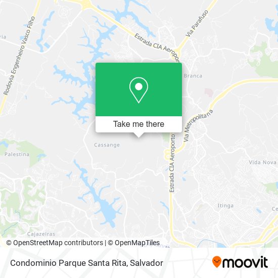 Condominio Parque Santa Rita map