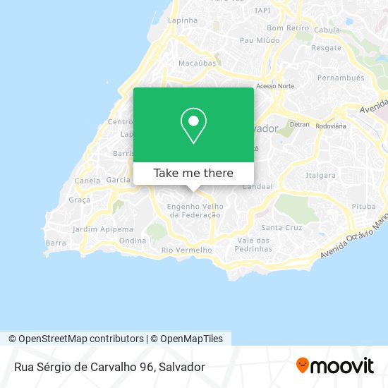 Rua Sérgio de Carvalho 96 map